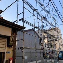 西成　新築先行足場｜施工事例 一覧