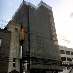 人、車通りの多い現場｜施工事例 一覧